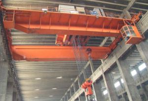 20 tunnellata Girder doppju Overhead Crane ma traveling il-karru