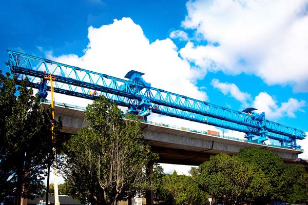 Railway Construction Machine 100-300ton New Bridge Launching Gantry