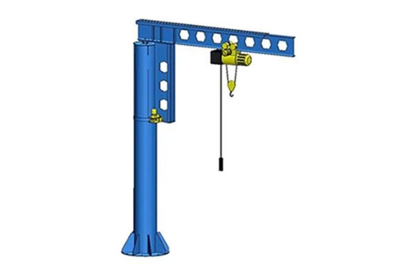 Free Standing Column Pillar Mounted Column Slewing Jib Crane