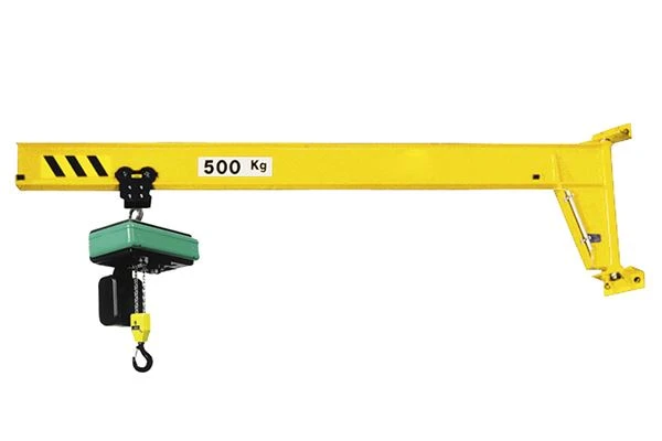 Travelling wall jib crane factory