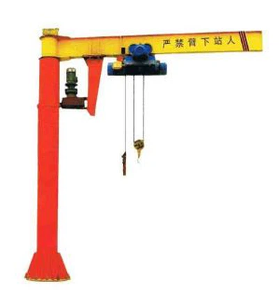 360 Grad Tip ta 'Kolonna Fissa Cantilever Jib Krejn